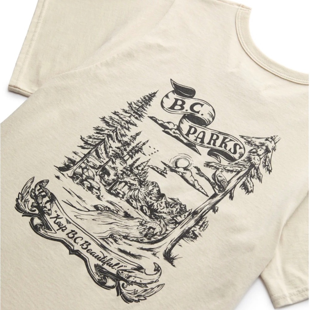 Women’s Anian Crop BC Parks T-Shirt